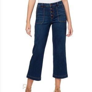 Jessica Simpson Adored High-Rise Wide-leg Crop Jeans